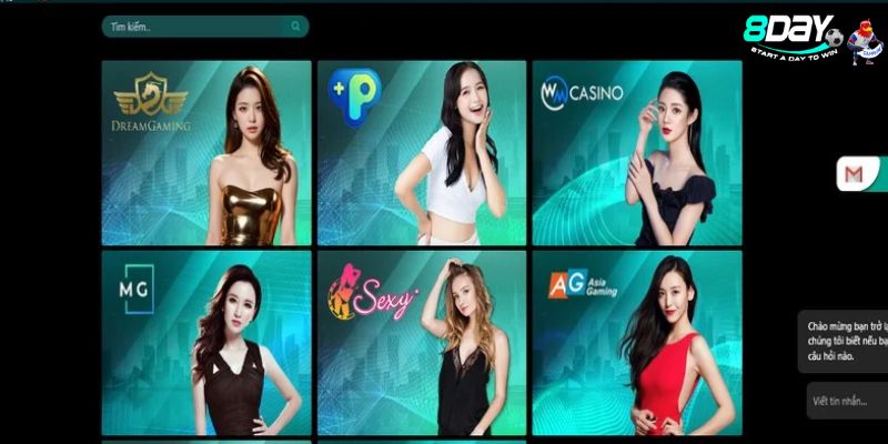 Top game casino đáng tham gia tại 8day